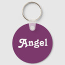 Search for angel round key key rings Woman