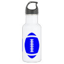 Search for football sports water bottles Blue