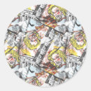 Search for comic pattern stickers Supergirl