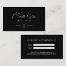 Search for glamour business cards Makeup artist