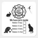 Search for rescues stickers For pets