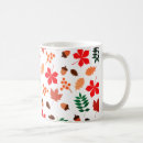 Search for autumn leaves pattern mugs Nature