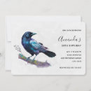 Search for raven birthday invitations Animal