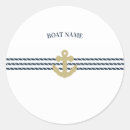 Search for nautical rope stickers Navy blue