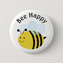 Search for bee happy badges Bumblebee