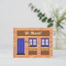 Search for moving house postcards Blue