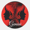 Search for gemini zodiac sign stickers Twins