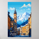 Search for vienna travel posters Illustration