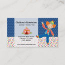 Search for carnival business cards Clown