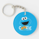 Search for show love key rings Cookie monster