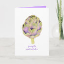 Search for artichoke cards Purple