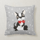 Search for boston terrier cushions Snow