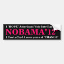 Search for obama 12 bumper stickers President