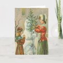 Search for vintage snowman christmas cards Old fashioned