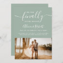 Search for finally getting married invitations Elegant