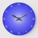 Search for blue roman numerals clocks White