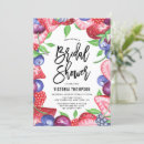 Search for blueberry bridal shower invitations Strawberry