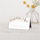 Search for blank place cards Floral