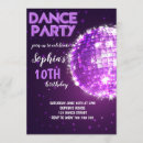 Search for dance invitations Purple