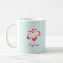 Search for tropical coffee mugs Plumeria