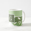 Search for green leaf mugs Initial