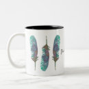 Search for watercolor feathers mugs Nature