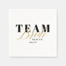 Search for team napkins Bride