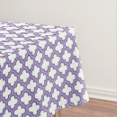 Search for trellis tablecloths Quatrefoil