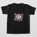 Search for emo skull tshirts Pink