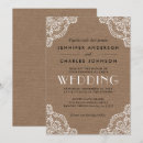 Search for burlap and lace wedding invitations Barn