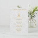 Search for damask rehearsal dinner invitations Gold