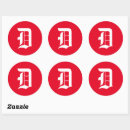 Search for d monogram stickers White