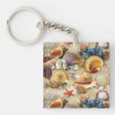 Search for beach shells key rings Starfish