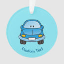 Search for blue car christmas tree decorations Automobile