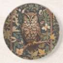 Search for owl coasters Great horned owl