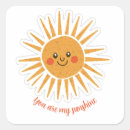 Search for you are my sunshine stickers Orange