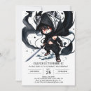 Search for ninja sword invitations Warrior