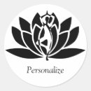 Search for posing round stickers Zen