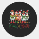 Search for funny farm stickers Xmas