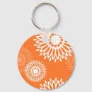Search for orange floral key rings Modern
