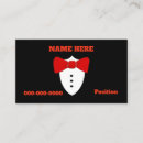 Search for tux business cards Bow