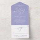 Search for lavender and white wedding invitations Minimalist