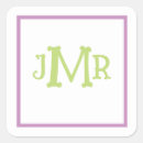 Search for cute monogram stickers Monogrammed