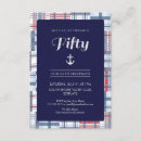 Search for nautical 50th birthday invitations Fiftieth