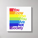 Search for gay pride canvas prints Human rights