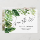 Search for tropical floral save the dates Script