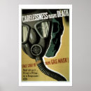 Search for gas masks posters Vintage