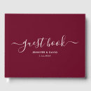 Search for fall autumn wedding guest books Simple