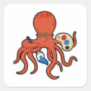 Search for painter square stickers Brush