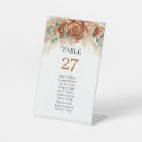 Search for orange watercolor table cards Desert